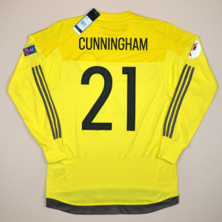 Scotland 2016 - 2017 'BNWT' Match Issue Women Goalkeeper Shirt #21 Cunningham (New with tags) M