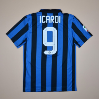 Inter Milan 2015 - 2016 Home Shirt #9 Icardi (Excellent) S