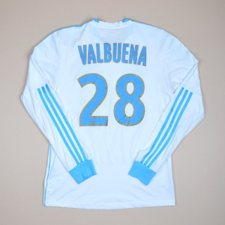 Olympique Marseille 2013 - 2014 Home Shirt #28 Valbuena (Very good) S