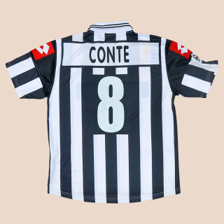 Juventus 2001 - 2002 Home Shirt #8 Conte (Very good) L