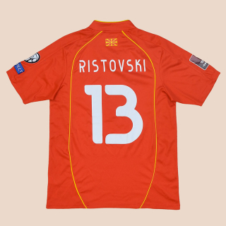 Macedonia 2021 - 2022 Match Issue Home Shirt #13 Ristovski (Very good) M