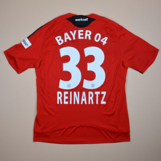 Bayer Leverkusen 2008 - 2010 'Signed' Home Shirt #33 Reinartz (Very good) L