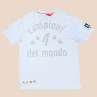 Italy 2006 'Campioni del Mondo' Cotton Shirt (Good) M