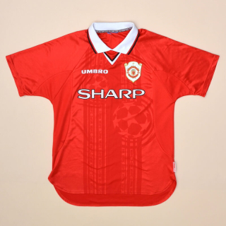 Manchester United 1998 - 1999 Home Shirt (Very good) M