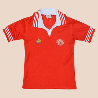 Manchester United 1977 - 1980 Home Shirt (Good) YS