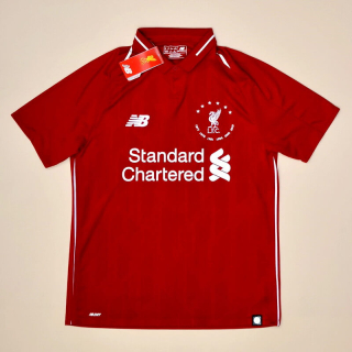 Liverpool 2018 - 2019 'BNWT' Home Shirt (New with tags) S