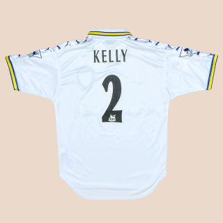 Leeds United 1998 - 2000 Home Shirt #2 Kelly (Good) S