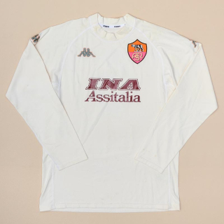 Roma 2000 - 2001 Match Issue Away Shirt #6 (Not bad) XL