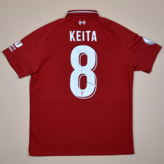 Liverpool 2018 - 2019 Home Shirt #8 Keita (Very good) M