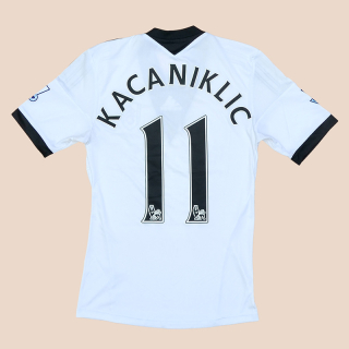 Fulham 2013 - 2014 Match Issue Home Shirt #11 Kacaniklic (Good) S