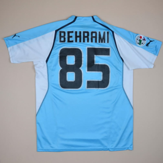 Lazio 2004 - 2005 Match Issue Home Shirt #85 Behrami (Good) XL