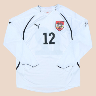 Austria 2010 - 2011 Match Issue Away Shirt #12 (Good) XL