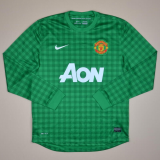 Manchester United 2012 - 2013 Goalkeeper Shirt (Good) S