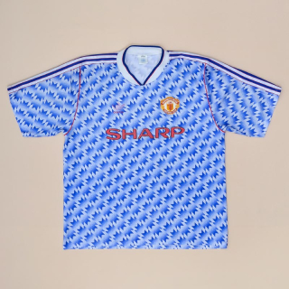 Manchester United 1990 - 1992 Away Shirt (Good) L