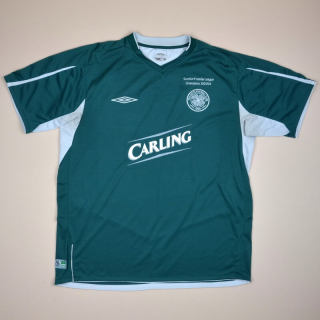 Celtic 2004 - 2005 'Champions' Away Shirt (Very good) XL