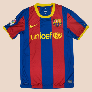 Barcelona 2010 - 2011 Home Shirt (Very good) S