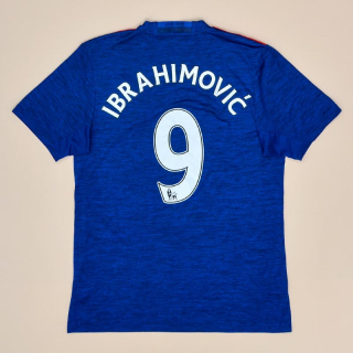 Manchester United 2016 - 2017 Away Shirt #9 Ibrahimovic (Excellent) M