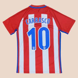 Atletico Madrid 2016 - 2017 Aeroswift Home Shirt #10 Carrasso (Good) S