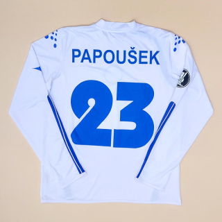 Slovan Liberec 2006 - 2007 Match Issue UEFA Cup Home Shirt #23 Papousek (Very good) XL