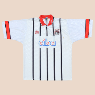 Grimsby Town 1993 - 1994 Home Shirt (Very good) XL