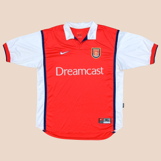 Arsenal 1999 - 2000 Home Shirt (Very good) XL