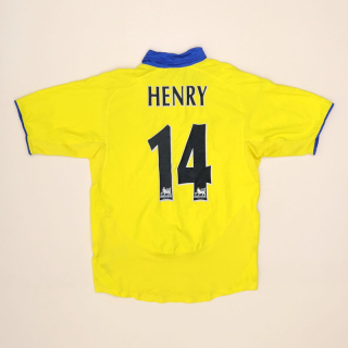 Arsenal 2003 - 2005 Away Shirt #14 Henry  (Good) S