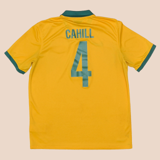 Australia 2014 - 2015 Home Shirt #4 Cahill (Good) L