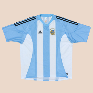 Argentina 2002 - 2004 Home Shirt (Very good) XL