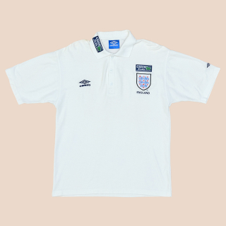 England 1998 - 1999 Polo Shirt (Very good) L