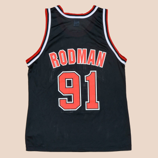 Chicago Bulls NBA Basketball Shirt #91 Rodman (Very good) L (44)