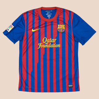 Barcelona 2011 - 2012 Home Shirt (Very good) M