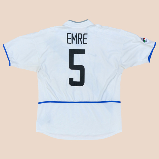 Inter Milan 2002 - 2003 Away Shirt #5 Emre (Good) L