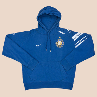 Inter Milan 2007 - 2008 Centenary Hooded Top (Good) M