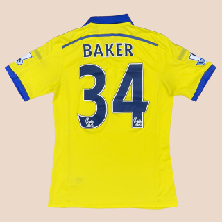 Chelsea 2014 - 2015 Match Issue Away Shirt #34 Baker (Excellent) M/L (7)