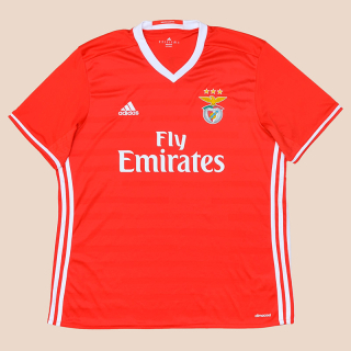 Benfica 2016 - 2017 Home Shirt (Very good) XL