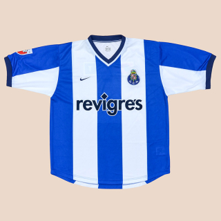 Porto 2000 - 2001 Home Shirt (Very good) XL