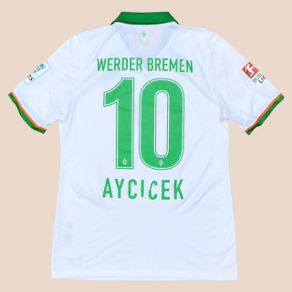 Werder Bremen 2015 - 2016 Match Issue Third Shirt #10 Aycicek (Good) L