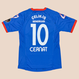 Karabukspor 2010 - 2011 Match Issue Away Shirt #10 Cernat (Good) S