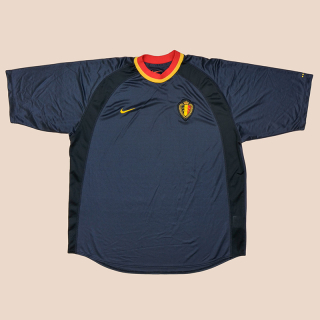 Belgium  2000 - 2002 Away Shirt (Very good) XL