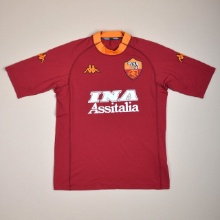 Roma 2000 - 2001 Home Shirt (Very good) M