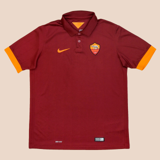 Roma 2014 - 2015 Home Shirt (Excellent) YXL