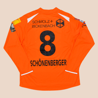 FC Wil  2010 - 2011 Match Issue Away Shirt #8 Schoenenberger (Good) L