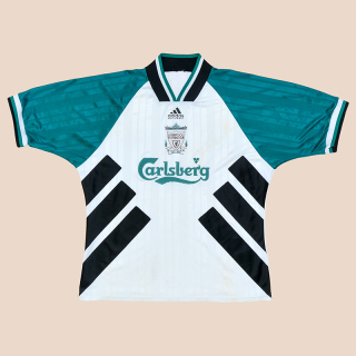 Liverpool 1993 - 1994 Away Shirt (Good) XL