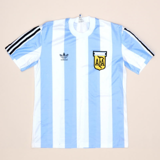 Argentina 1988 - 1989 Home Shirt (Good) S