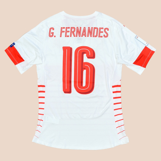 Switzerland  2016 - 2017 Match Issue Away Shirt #16 G. Fernandes (Very good) L