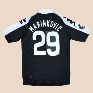 FK Partizan 2008 - 2009 Match Issue UEFA Cup Home Shirt #29 Marinkovic (Good) L