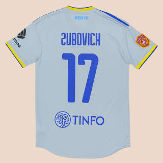 Jetisy 2020 - 2021 Match Worn Home Shirt #17 Zubovich (Excellent) M