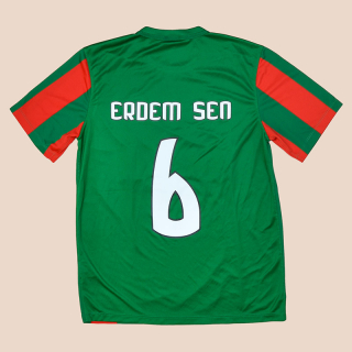 Maritimo 2017 - 2018 Match Worn (vs. Dynamo Kyiv) Home Shirt #6 Erdem Sen (Excellent) M