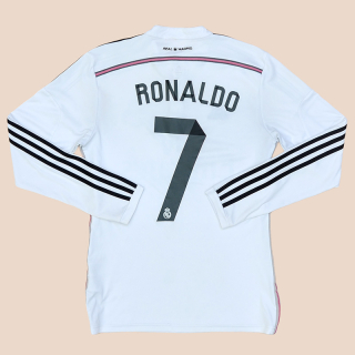 Real Madrid 2014 - 2015 Home Shirt #7 C. Ronaldo (Not bad) S