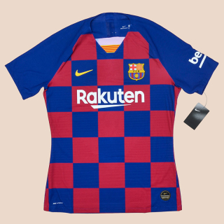 Barcelona 2019 - 2020 'BNWT' Player Issue Vaporknit Home Shirt (New with tags) L